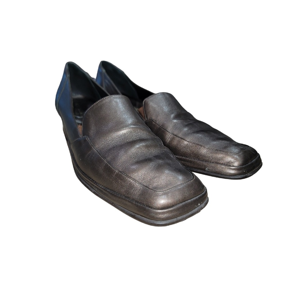 Rangoni Firenze Women's Size 8.5 AA Low‎ Block Heels Pump Square Toe Shoes